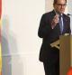 El presidente de la Generalitat, Artur Mas, durante el acto de entrega de la Medalla d'Or del Parlament al tenor Josep Carreras