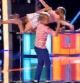 Una de las parejas de niños que más sorprendieron por su forma de bailar, durante su actuación en 'Pequeños gigantes' de Telecinco