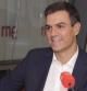 El líder del PSOE, Pedro Sánchez, en la entrevista en RNE.