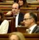 Miquel Iceta (PSC) sigue la intervencion del presidente Mas, durante el debate de politica general en el Parlament