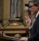 El presidente de la Generalitat, Artur Mas, durante un momento del discurso de política general en el Parlament de Catalunya