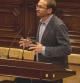 El líder del grupo de ICV-EUiA, Joan Herrera, interviene en el debate de política general en el Parlament