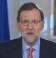 Captura del videocomunicado de Rajoy valorando el resultado del referéndum de Escocia