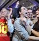 Un grupo de unionistas británicos celebra la victoria del no en el referéndum escocés