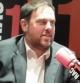 El presidente de ERC, Oriol Junqueras, en la entrevista en El Món a RAC1.