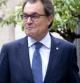 El president de la Generalitat, Artur Mas, acude a la reunión del Consell Executiu de este martes.