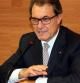 El presidente de la Generalitat, Artur Mas, durante el acto en la localidad leridana de Golmés