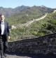 El presidente del Gobierno, Mariano Rajoy, durante su visita a la Gran Muralla de China