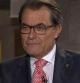Artur Mas durante su entrevista con Ana Pastor en la sexta