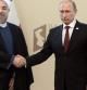 Putin y Rohani en la cumbre de países del Mar Capio