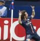 David Luiz celebra su gol ante el Barça en la liguilla de la Champions
