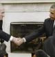 Benjamin Netanyahu y Barack Obama durante su encuentro en la Casa Blanca