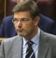 El ministro de Justicia, Rafael Catalá, durante el pleno que se celebra hoy en el Congreso de los Diputados.