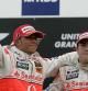 Fernando Alonso y Lewis Hamilton, durante el año que compartieron en McLaren