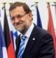 El presidente del Gobierno español, Mariano Rajoy, fotografiado a su llegada a la Cumbre extraordinaria de Empleo que se celebra hoy, miércoles 8 de octubre de 2014, en Milán (Italia).