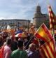 Imagen de la concentración convocada por Societat Civil Catalana en Barcelona.
