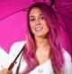 Blanca Suárez con el pelo rosa en el vídeo de ghd para luchar contra el cáncer de mama