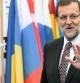 El presidente español, Mariano Rajoy, saluda a su llegada a la cumbre del foro Asia-Europa (ASEM), en Milán