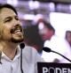 El líder de Podemos, Pablo Iglesias, interviene en la Asamblea Ciudadana "Sí Se Puede"