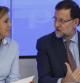 María Dolores de Cospedal y Mariano Rajoy, durante la reunión de la Ejecutiva Nacional del PP