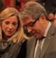 Joana Ortega y Francesc Homs, este miércoles en el pleno del Parlament.