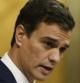 l secretario general del PSOE, Pedro Sánchez, durante su intervención ante el Congreso de los Diputados, donde el presidente del Gobierno, Mariano Rajoy, ha informado de las conclusiones del Consejo Europeo celebrado la pasada semana en Bruselas.