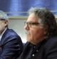 El diputado de ERC JoanTardà (d) y el diputado de IU Gaspar Llamazares (i), durante la rueda de prensa que ha ofrecido hoy en el Congreso de los Diputados para la presentación de la enmienda a la totalidad con texto alternativo al Proyecto de Ley en materia de concesión de la nacionalidad española y la reforma del Código Civil.