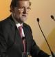 El presidente del Gobierno, Mariano Rajoy, durante su intervención en el acto de clausura del XVII Congreso de la Empresa Familiar