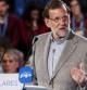 El presidente del Gobierno, Mariano Rajoy, durante su intervención en la clausura de las Jornadas sobre Estabilidad y Buen Gobierno en las Comunidades Autónomas que se celebran en Cáceres.