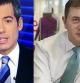 Oriol Nolis y su sustituto, Pedro Carreño, al frente del 'Telediario' fin de semana de TVE