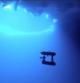 Robot AUV SeaBED, en una de las inmersiones de estudio del hielo marino en la Antártida