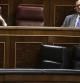 El escaño de Ana Mato en el Congreso, vacío tras su dimisión como ministra de Sanidad