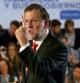 Mariano Rajoy, en un acto de partido en Barcelona