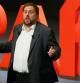El presidente de ERC, Oriol Junqueras, durante la conferencia que llevó a cabo en el Palau de Congressos