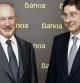 Fotografía de archivo, tomada el 09/05/2012, del presidente de Bankia, José Ignacio Goirigolzarri, junto a su antecesor en el cargo Rodrigo Rato