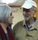 Alan Gross con su esposa Judy antes de salir de Havana.