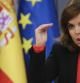 La vicepresidenta del Gobierno español Soraya Sáenz de Santamaría