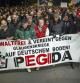 Concentración el pasado diciembre en Dresden de seguidores del movimiento islamófobo Pegida