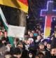 Miles de personas han acudido a la manifestación islamófoba convocada por el movimiento Pegida en Dresde, Alemania