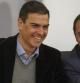Imagen de la Ejecutiva del PSOE con Pedro Sánchez y César Luena.