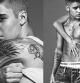Justin Bieber y su posado para una conocida firma de ropa junto a Lara Stone