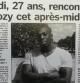 Amedy Coulibaly en un recorte de prensa días antes de ser recibido por Sarkozy