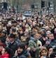 Una escena de la protesta en Toulouse.