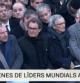 El rótulo de TV3 que incluye a Mas como 'líder mundial' en la manifestación de ayer en París ha sido objeto de críticas en las redes sociales