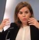 La vicepresidenta Soraya Sáenz de Santamaría