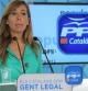 La líder del PPC, Alicia Sánchez-Camacho, en la reuda de prensa de este lunes.