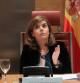 La vicepresidenta del Gobierno, Soraya Sáenz de Santamaría, durante el acto de constitución de la Comisión de Transparencia y Buen Gobierno