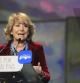 La presidenta del PP de Madrid, Esperanza Aguirre, interviene durante la convención nacional del Partido Popular