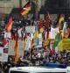 Manifestación en Dresde de Pegida.
