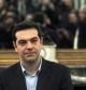 El nuevo primer ministro griego, Alexis Tsipras, durante la ceremonia en la que el nuevo y reducido gabinete de Gobierno griego prestó juramento de sus cartos ante el presidente de la República, Károlos Papulias, un día después que lo hiciera el propio Tsipras, en el palacio presidencial en Atenas